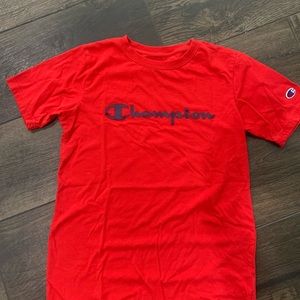 Champion Tshirt youth Xlarge RED